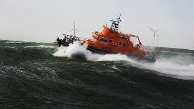 Rosslare Harbour RNLI crew honoured for Storm Ophelia rescue mission