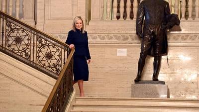 First Minister Michelle O’Neill makes the most of her moment as Stormont Assembly recalled after two-year impasse
