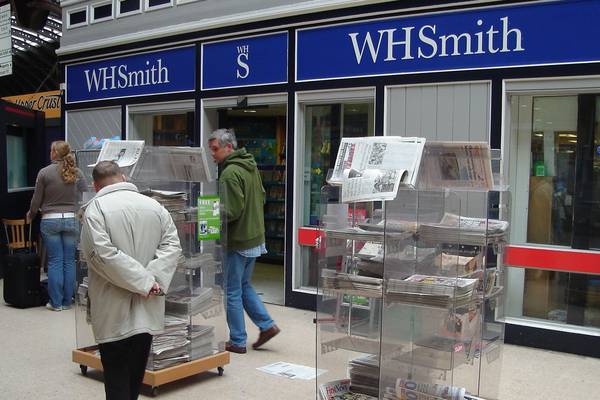 WH Smith to focus on stationery as profits fall
