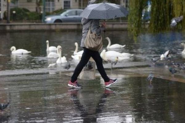 Met Éireann issues yellow alerts for wind and rain but sun expected on St Patrick’s Day