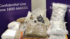 Man (20s) held after suspected drugs worth €182,000 seized in Dublin