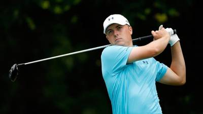 Jordan Spieth shares first round lead in his native Texas