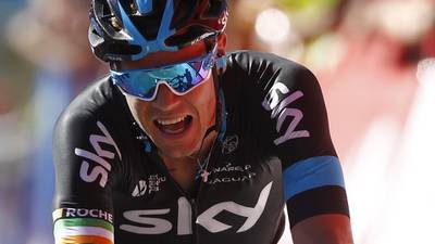 Tour of Spain: Nicolas Roche comes in ninth behind Froome