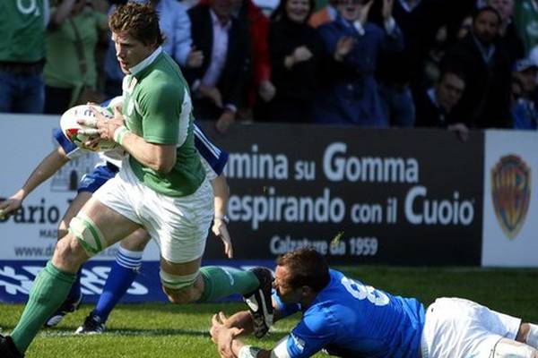 Chasing the bonus point: Ireland’s record in Rome