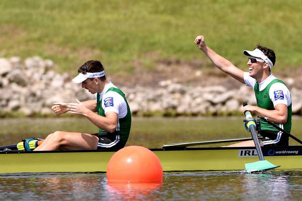 Moments of the year: Lightweight pair now heavy hitters in world rowing