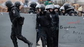 Ukraine riot police break up pro-Europe protests