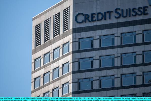 Central Bank closely monitoring Credit Suisse’s Archegos shock