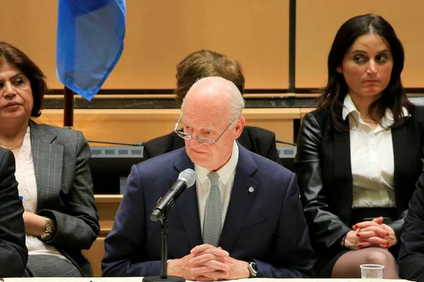 UN envoy appeals to Syrian groups to take opportunity for peace