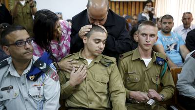 Israeli soldier charged with manslaughter over  shooting