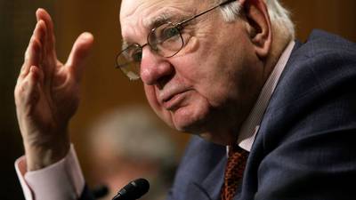Paul Volcker will be missed