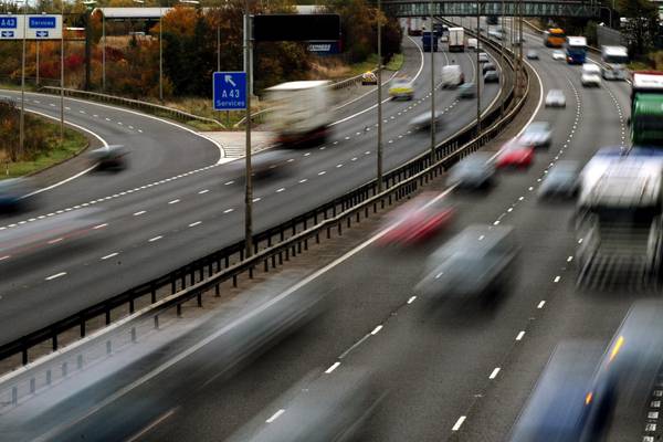 Motorists may have to drive slower on motorways under climate plan
