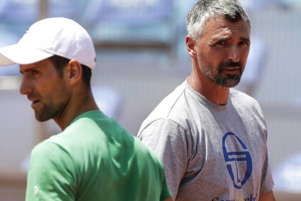 Novak Djokovic’s coach Goran Ivanisevic tests positive for coronavirus