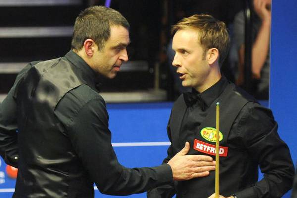 The game’s gone to pot: O’Sullivan and Carter brush off confrontation