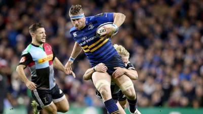 Jamie Heaslip back in harness and rarin’ to go for Leinster against Castres