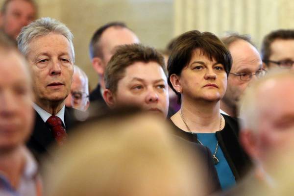 Northern leaders must get back to talks, Peter Robinson warns