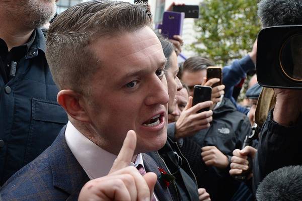 Tommy Robinson’s Facebook, Instagram pages removed for ‘organised hate’