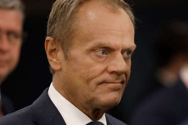 Tusk ‘fully behind Ireland’ as MEPs reject UK Brexit proposals