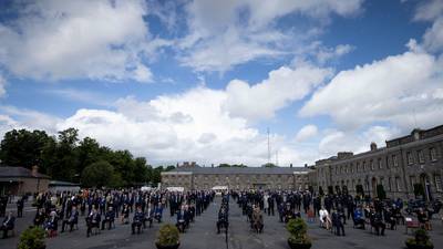 State marks a minute’s silence for late Garda Colm Horkan