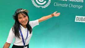 Young climate activist from the Amazon thanks Ireland for opportunity to participate in Cop28
