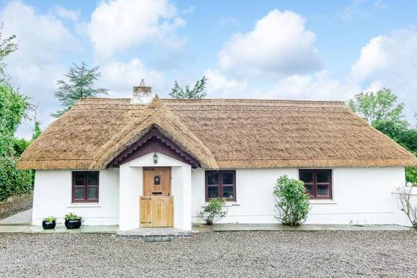 Thatched Kildare cottage in same family for nearly 200 years for €350k