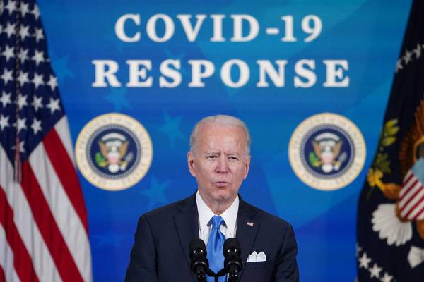 Biden’s $1.9tn Covid relief package approved by Congress