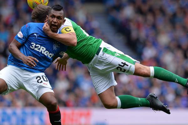 Hibs come from behind to win at Ibrox