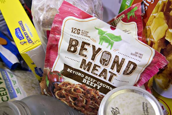 Beyond Meat shares heat up as KFC tests plant-based ‘chicken’