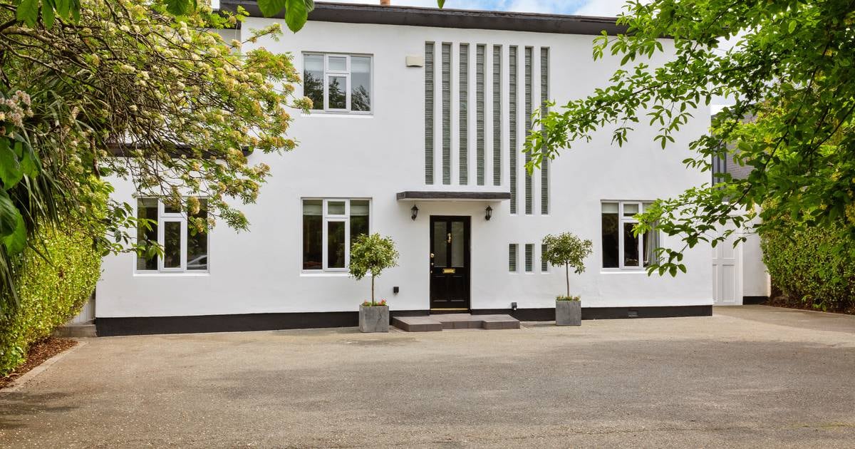 Art-deco gem inspired by work of Finnish architect in Foxrock for €1.995m