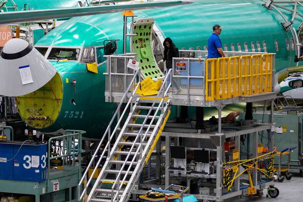 Boeing orders halve after grounding of 737 Max due to crashes