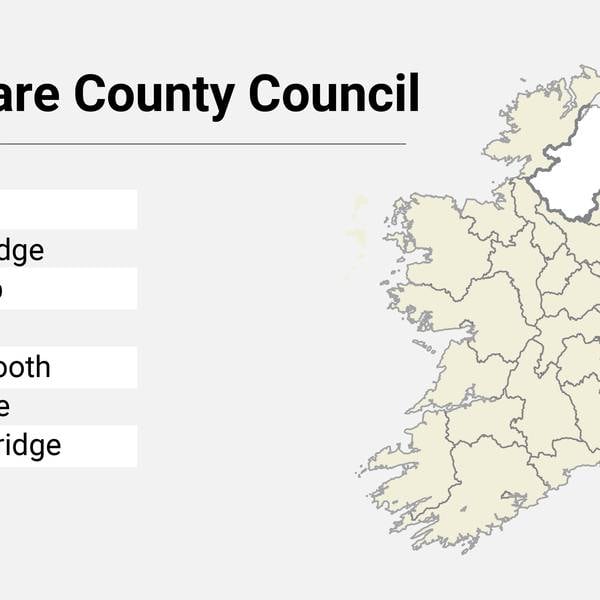 Local Elections: Kildare County Council candidate list