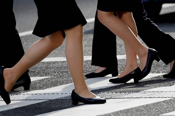 High heels at work ‘necessary and appropriate,’ says Japanese minister