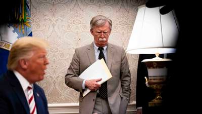 John Bolton on Trump’s presidency: ‘Every day is a new adventure’