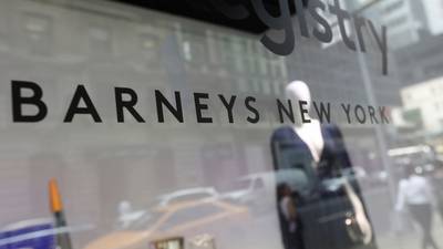 Barneys New York to close stores as it files for bankruptcy protection