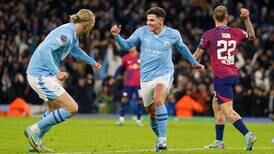 Manchester City overturn two-goal deficit to see off RB Leipzig 