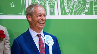 'We are coming for Labour': Nigel Farage elected to House of Commons