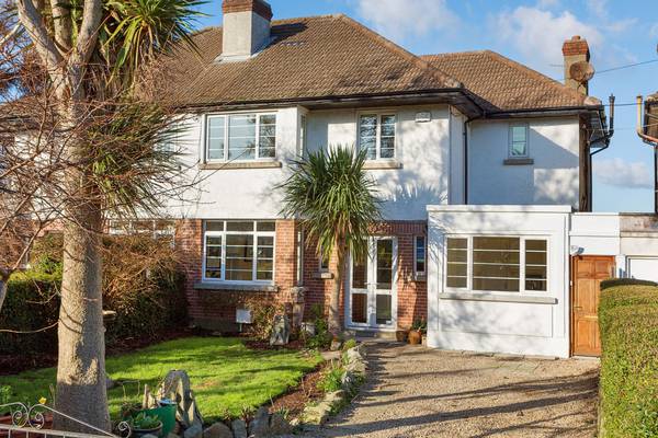 Family home with two private beaches in Blackrock for €1.4m