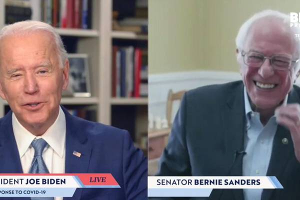 Sanders gives Joe Biden keys to Democratic left wing with endorsement