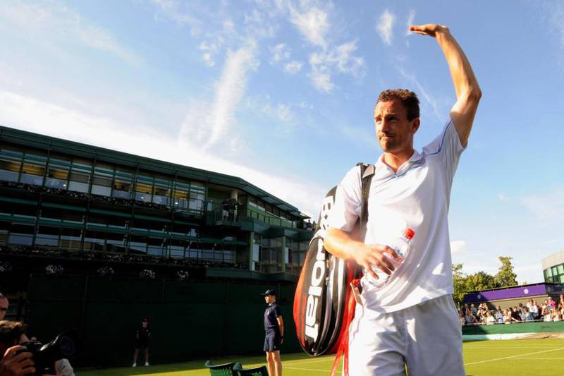 The Racket by Conor Niland: Lonely tennis locker room conveyed with deft touch