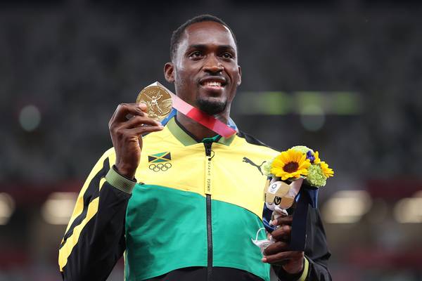 Hansle Parchment thanks volunteer who paid for his cab en-route to gold medal win