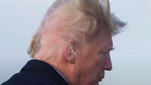 Donald Trump s Marilyn Monroe moment Hair raising video goes