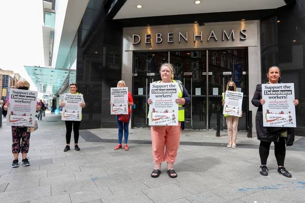 Deal negotiated for extra €1m in redundancy payments for Debenhams staff