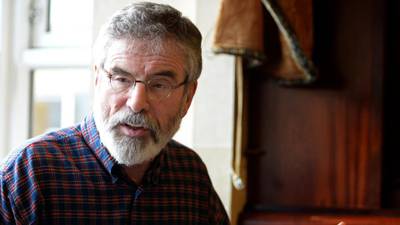 ‘IRA is gone and is not coming back,’ Gerry Adams says