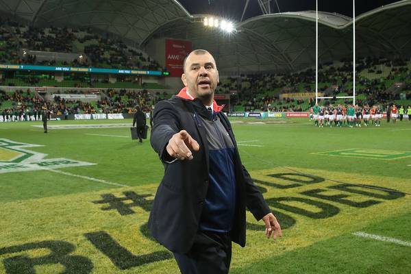 Michael Cheika putting it all on the line for series decider