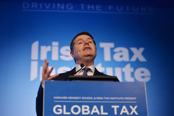 Minister acknowledges need for change in key speech on corporate tax reform