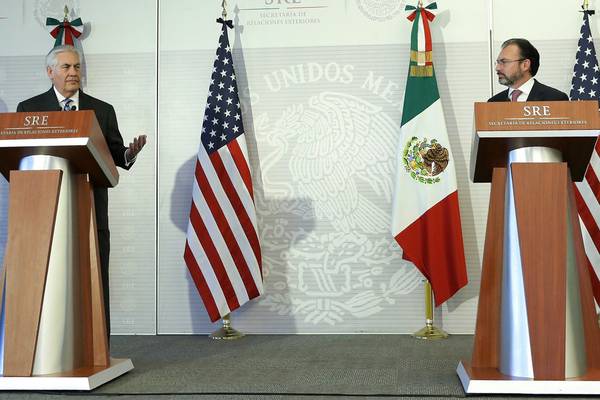 Mexico expresses ‘irritation’ over policies to US officials