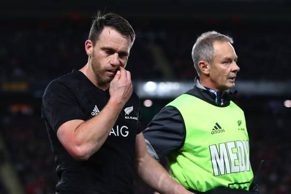 Ben Smith ruled out of All Blacks XV for second Lions Test