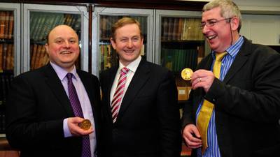 Taoiseach  presents  medals for major contribution to  scientific research