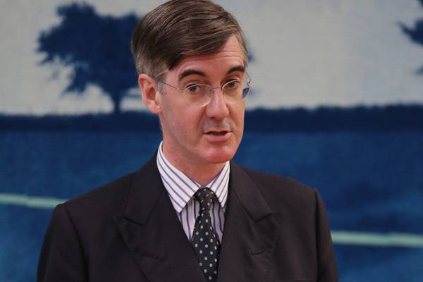 MPs condemn protesters after ‘violent’ fracas at Rees-Mogg debate