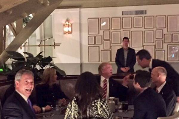 Nigel Farage lands last-minute dinner with Donald Trump