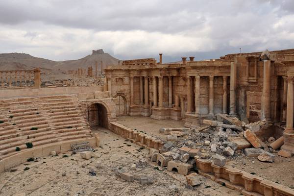 Islamic State detonated major Palmyra monument